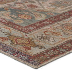 The Canteena Arkansas combines the charm of timeless designs with easy-care, livability for any home or lifestyle. The Arkansas design delights with medallions and intricate floral borders in hues of red, blue, gold, and gray. Amethyst Home provides interior design, new home construction design consulting, vintage area rugs, and lighting in the Nashville metro area.