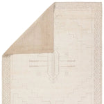 Hand carded wool, soft Tencel, and a neutral color palette define the handknotted Ashend Imbar. The Imbar rug showcases a Moroccan-inspired center medallion in a neutral, cream, taupe, and beige colorway. Geometric detailing via high and low pile establishes a thin border and provides a nod to the tribal styles of northern Africa. Amethyst Home provides interior design, new home construction design consulting, vintage area rugs, and lighting in the Austin metro area.