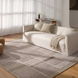 Featuring Aytana Hand-Knotted Rug by Jaipur Living at Amethyst Home. Beauty is on the horizon with the Bezem Aytana. The Aytana design features a mid-century linear pattern for subtle visual depth. Hand-knotted from easy-care wool with a high-low pile, this piece is as practical as it is captivating—a true testament to modern craftsmanship.Hand Knotted10. Amethyst Home provides interior design, new home construction design consulting, vintage area rugs, and lighting in the Laguna Beach metro area.