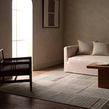 Featuring Aytana Hand-Knotted Rug by Jaipur Living at Amethyst Home. Beauty is on the horizon with the Bezem Aytana. The Aytana design features a mid-century linear pattern for subtle visual depth. Hand-knotted from easy-care wool with a high-low pile, this piece is as practical as it is captivating—a true testament to modern craftsmanship.Hand Knotted100% W. Amethyst Home provides interior design, new home construction design consulting, vintage area rugs, and lighting in the Monterey metro area.