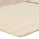 Earthy white and brown tones come together in a mesmerizing linear design, infusing the Bastien rug with contemporary elegance. Hand-knotted from a luxe wool pile, its luminous sheen highlights every intricate detail.Handwove Amethyst Home provides interior design, new home construction design consulting, vintage area rugs, and lighting in the Boston metro area.