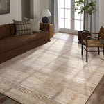 Featuring Centenary Digon Hand-Knotted Rug by Jaipur Living at Amethyst Home. Giving homage to the long lifespan of this handmade masterpiece, the Centenary Digon provides heirloom quality for generations to come.  With a spectrum of taupe modern plaid stripes, the Digon rug is 100% wool and made for optimum durability.Hand Knotted100% WoolCEN02 Centenary . Amethyst Home provides interior design, new home construction design consulting, vintage area rugs, and lighting in the Alpharetta metro area.