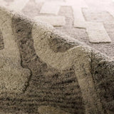 The handtufted Mallino Eminence designed by Nikki Chu infuses homes with contemporary appeal and stylishly contrasting motifs. Crafted from 100% undyed wool, the Eminence rug features a high-low texture with a soft hand and hand-embossed details. Amethyst Home provides interior design, new home construction design consulting, vintage area rugs, and lighting in the Nashville metro area.