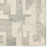 The handtufted Mallino Eminence designed by Nikki Chu infuses homes with contemporary appeal and stylishly contrasting motifs. Crafted from 100% undyed wool, the Eminence rug features a high-low texture with a soft hand and hand-embossed details. Amethyst Home provides interior design, new home construction design consulting, vintage area rugs, and lighting in the Washington metro area.