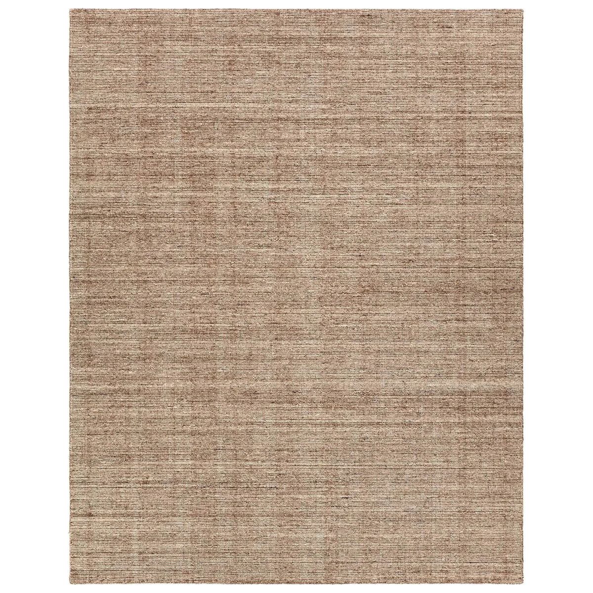 Subtle variations of brown create depth and dimension in the elegantly understated Hue rug. Handwoven with precision, its solid design offers a timeless foundation for any space—from modern to classic interiors.Handwove Amethyst Home provides interior design, new home construction design consulting, vintage area rugs, and lighting in the Des Moines metro area.