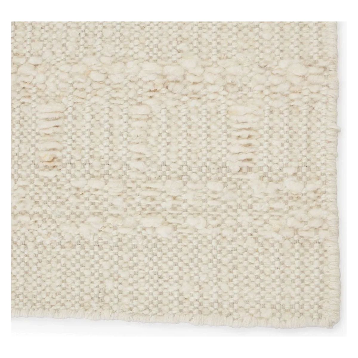 The texture-rich Leona Caldara offers an assortment of updated kilim looks, re-invented with the on-trend shearling style and neutral, modern palettes. The handwoven Caldara rug features a globally inspired, cream base with hints of tan detailing. Amethyst Home provides interior design, new home construction design consulting, vintage area rugs, and lighting in the Calabasas metro area.