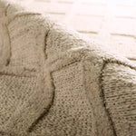 The Lustrous design features flowing waves of 100% premium undyed wool in soft cream tones. Its high-low texture creates movement, adding an earthy, elemental ease to any modern space. Crafted with care to mimic a soumak weave, this rug offers timeless elegance and a soft, tactile feel.Hand Tufte Amethyst Home provides interior design, new home construction design consulting, vintage area rugs, and lighting in the Charlotte metro area.