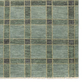 The Quinlan design reinvents timeless geometric grid patterns, fusing classic charm with a modern edge. Its beautiful blue hue elevates any mid-century modern space, while the 100% wool construction offers natural stain resistance. Stylish and durable, this piece is designed to stand the test of time.Hand Knotte Amethyst Home provides interior design, new home construction design consulting, vintage area rugs, and lighting in the Newport Beach metro area.