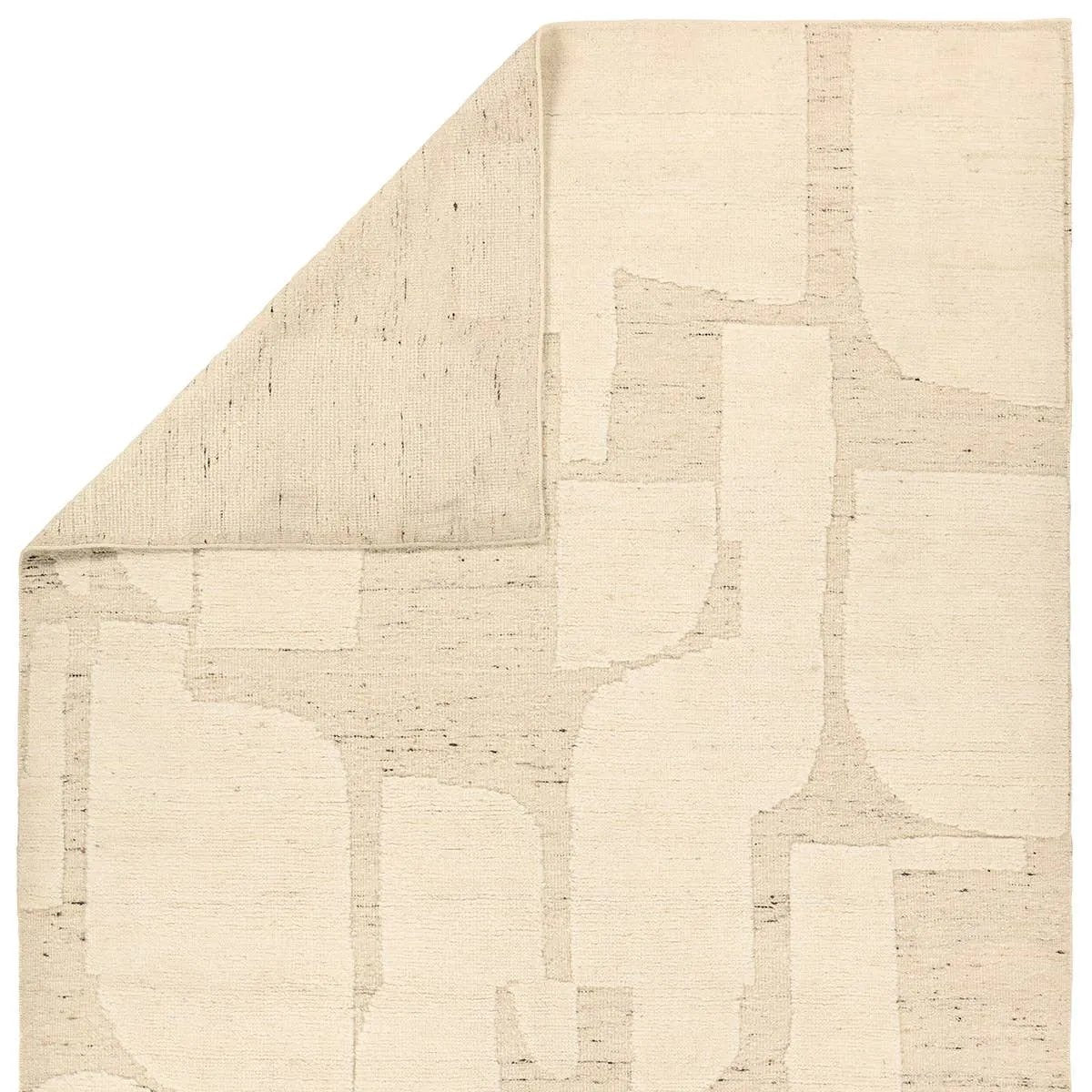 The Lasden Riya redefines contemporary style with large-scale geometric patterns hand-knotted on plush wool. The Riya design offers an inviting softness underfoot, while pleasing the eyes with its neutral tones and visual interest. A textured high-low effect brings the Brutalist pattern to life, adding tactile contrast that’s impossible to ignore. Amethyst Home provides interior design, new home construction design consulting, vintage area rugs, and lighting in the Des Moines metro area.