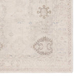 The Saffron design features a traditional pattern of small medallions, set against a warm tan and beige backdrop with subtle tan accents. Its vintage, distressed look adds character and charm, making it feel like a cherished heirloom from the very first step.Hand Tufte Amethyst Home provides interior design, new home construction design consulting, vintage area rugs, and lighting in the Los Angeles metro area.