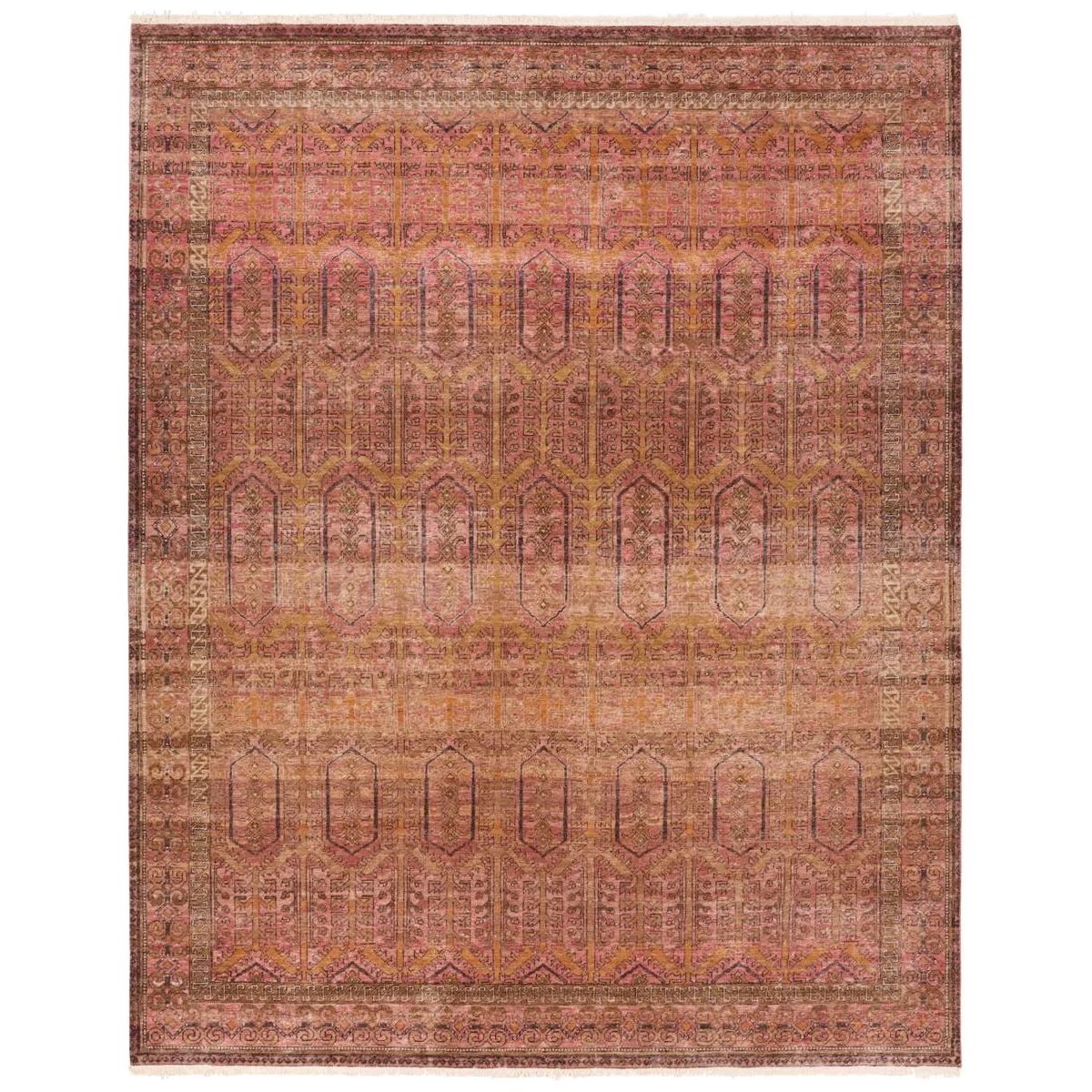Someplace In Time Arial Hand-Knotted Rug