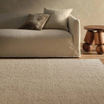 Contemporary and versatile, the eco-friendly Rebecca Taya offers a sophisticated solid design to medium-traffic areas and outdoor spaces. Delivering a fresh accent to patios, kitchens, and dining rooms, the Rebecca is hand-woven with ultra-durable PET yarn. Amethyst Home provides interior design, new home construction design consulting, vintage area rugs, and lighting in the Dallas metro area.