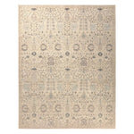 The Eden Varteni pairs fresh, vibrant colors with provincial Persian motifs for the perfect blend of new and time-honored. This hand-knotted wool rug features a hand-sheared quality that lends the design a perfectly vintage and a lovingly worn look. Amethyst Home provides interior design, new home construction design consulting, vintage area rugs, and lighting in the Houston metro area.