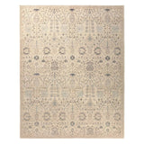 The Eden Varteni pairs fresh, vibrant colors with provincial Persian motifs for the perfect blend of new and time-honored. This hand-knotted wool rug features a hand-sheared quality that lends the design a perfectly vintage and a lovingly worn look. Amethyst Home provides interior design, new home construction design consulting, vintage area rugs, and lighting in the Houston metro area.