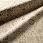 The Eden Varteni pairs fresh, vibrant colors with provincial Persian motifs for the perfect blend of new and time-honored. This hand-knotted wool rug features a hand-sheared quality that lends the design a perfectly vintage and a lovingly worn look. Amethyst Home provides interior design, new home construction design consulting, vintage area rugs, and lighting in the Park City metro area.