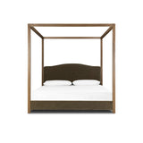 Jodie Canopy Bed - Malmo Olive