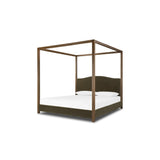 Jodie Canopy Bed - Malmo Olive