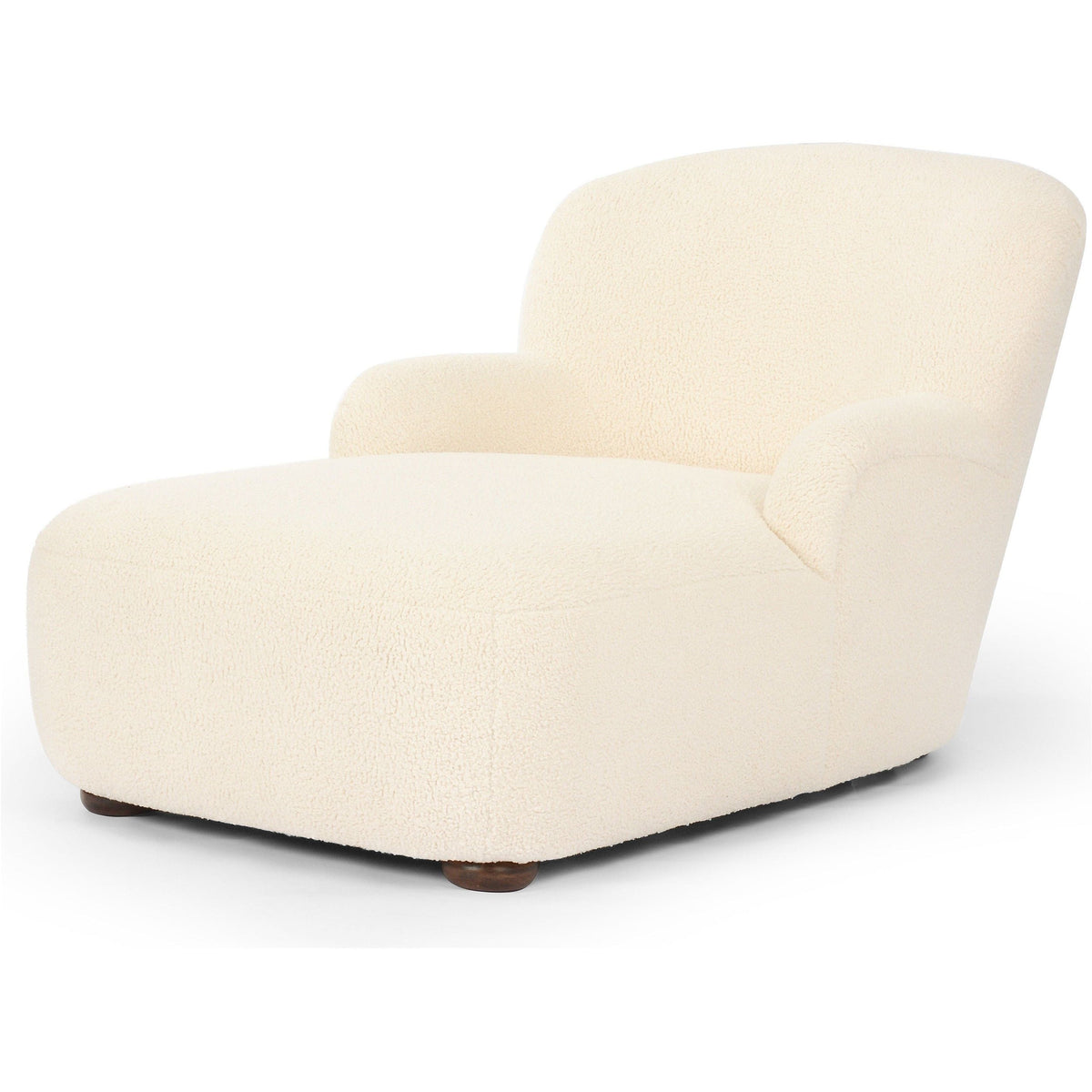 Chaise longue naturelle en peau de mouton Kadon | expédition le 16/01/2024