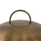 Kivo Cordless Table Lamp - Aged Antique Brass Iron | shipping 10/15/2026