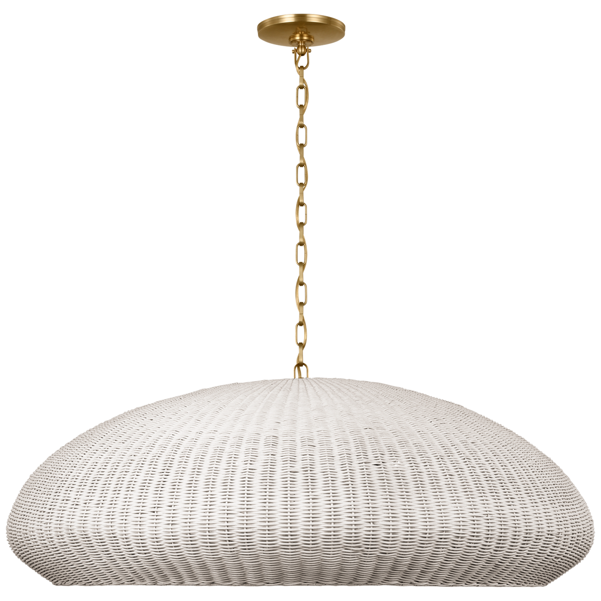 Kokomo 44" Wide Pendant Antique-Burnished Brass | ready to ship!