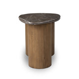 Kovo Nesting End Tables - Warm Grey Marble | shipping 08/07/2026