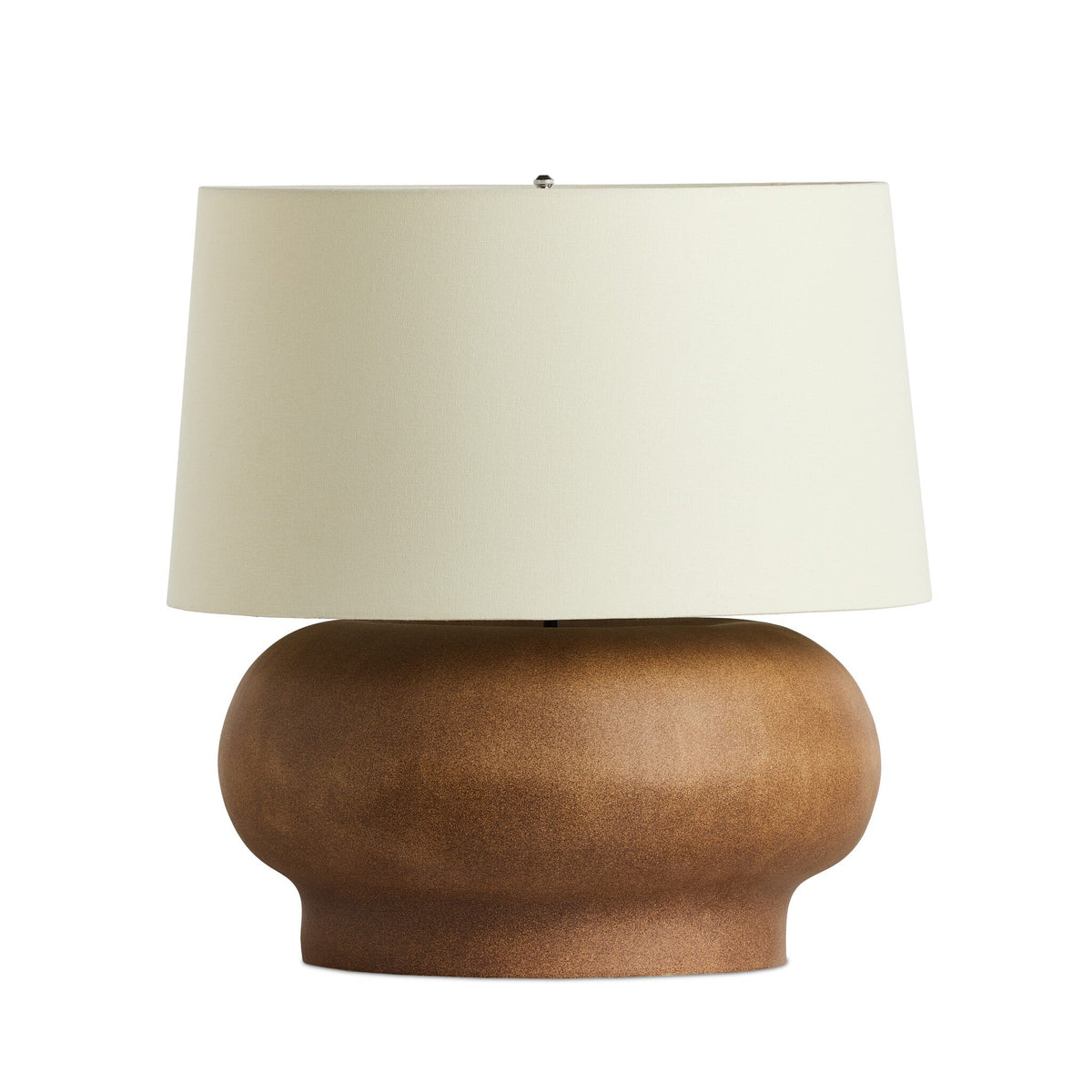 Kragen Dark Sand Porcelain Ceramic Table Lamp | shipping 09/08/2025