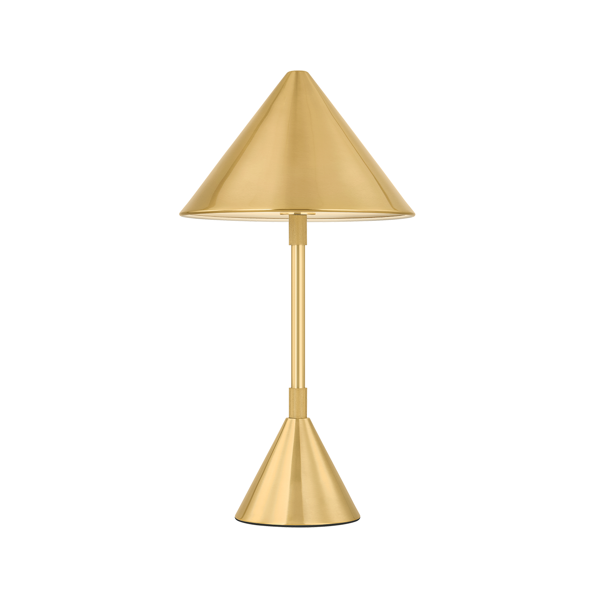 Salma Rechargeable Table Lamp - Aged Brass | ready to ship!