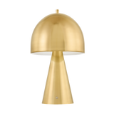 Hopkinton Rechargeable Table Lamp - Aged Brass | ready to ship!