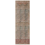 The Loren Charcoal / Multi Area Rug, or LQ17, offers vintage hand-knotted looks at an affordable price. This power loomed rug is perfect for living rooms, dining rooms, or other high traffic areas. These printed designs provide a textured effect by portraying every single individual knot on a soft polyester base.