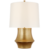 Featuring Lakmos Small Table Lamp Gild by Visual Comfort at Amethyst Home. The Lakmos by AERIN is an elegant play on modernist sculpture. The series features a sconce, pendant, table and floor lamps with curved designs that are both whimsical and sophisticated. Ideal illumination for almost any room in the home.
Overall Dimensions: 13" L x 13" W x 19.5" HWeight : 5 lbs.. Amethyst Home provides interior design, new construction, custom furniture, and area rugs in the Alpharetta metro area