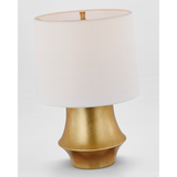 Featuring Lakmos Small Table Lamp Gild by Visual Comfort at Amethyst Home. The Lakmos by AERIN is an elegant play on modernist sculpture. The series features a sconce, pendant, table and floor lamps with curved designs that are both whimsical and sophisticated. Ideal illumination for almost any room in the home.
Overall Dimensions: 13" L x 13" W x 19.5" HWeight : 5 lbs.. Amethyst Home provides interior design, new construction, custom furniture, and area rugs in the Los Angeles metro area