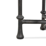 Leblanc Outdoor Dining Table-42" - Distressed Bronze | shipping 10/10/2026