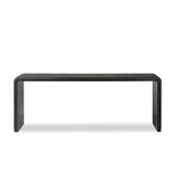 Leo Console Table - Smoked Black