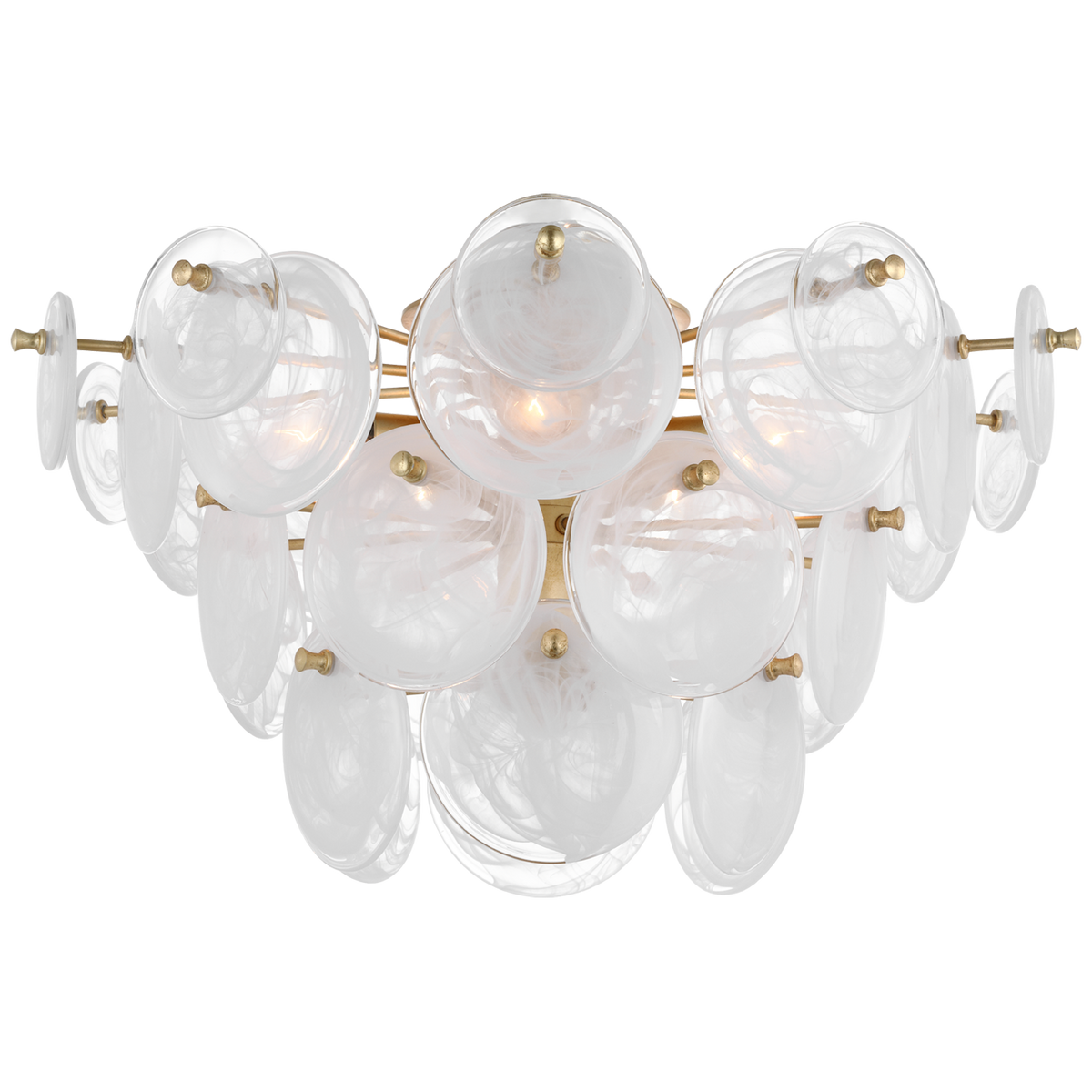 Loire Large Tiered Flush Mount Gild | shipping 10/21/2025