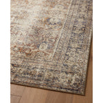 With the faded feel of an antique rug, the Amber Lewis x Loloi Morgan Sunset / Ink Rug is a feat of modern printed construction. These impressive area rugs expertly blend sophisticated tones to recreate the dynamic colors of a vintage textiles. Power-loomed of CloudPile™ construction, these rugs are extra-soft to walk upon yet still durable for high-traffic rooms. Amethyst Home provides interior design services, furniture, rugs, and lighting in the Kansas City metro area.