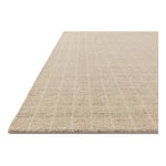 Featuring Amber Lewis x Loloi Cedar Antique Ivory Rug by Loloi at Amethyst Home. The Cedar Collection by Amber Lewis x Loloi is a hand-loomed area rug with a clean gridded design in contrasting ivory. The rugs blended wool and cotton pile is substantial and soft, with flecked tones that add depth to the neutral palette. This collection is hand-loomed of wo. Amethyst Home provides interior design, new home construction design consulting, vintage area rugs, and lighting in the Alpharetta metro area.
