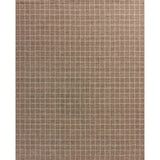The Cedar Collection by Amber Lewis x Loloi is a hand-loomed area rug with a clean gridded design in contrasting ivory. The rugs blended wool and cotton pile is substantial and soft, with flecked tones that add depth to the neutral palette. Amethyst Home provides interior design, new home construction design consulting, vintage area rugs, and lighting in the San Diego metro area.