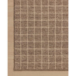 The Cedar Collection by Amber Lewis x Loloi is a hand-loomed area rug with a clean gridded design in contrasting ivory. The rugs blended wool and cotton pile is substantial and soft, with flecked tones that add depth to the neutral palette. Amethyst Home provides interior design, new home construction design consulting, vintage area rugs, and lighting in the Seattle metro area.