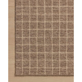 The Cedar Collection by Amber Lewis x Loloi is a hand-loomed area rug with a clean gridded design in contrasting ivory. The rugs blended wool and cotton pile is substantial and soft, with flecked tones that add depth to the neutral palette. Amethyst Home provides interior design, new home construction design consulting, vintage area rugs, and lighting in the Seattle metro area.