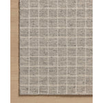 Featuring Amber Lewis x Loloi Cedar Grey / Ivory Rug by Loloi at Amethyst Home. The Cedar Collection by Amber Lewis x Loloi is a hand-loomed area rug with a clean gridded design in contrasting ivory. The rugs blended wool and cotton pile is substantial and soft, with flecked tones that add depth to the neutral palette. This collection is hand-loomed of . Amethyst Home provides interior design, new home construction design consulting, vintage area rugs, and lighting in the Newport Beach metro area.