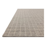 Featuring Amber Lewis x Loloi Cedar Grey / Ivory Rug by Loloi at Amethyst Home. The Cedar Collection by Amber Lewis x Loloi is a hand-loomed area rug with a clean gridded design in contrasting ivory. The rugs blended wool and cotton pile is substantial and soft, with flecked tones that add depth to the neutral palette. This collection is hand-loomed of woo. Amethyst Home provides interior design, new home construction design consulting, vintage area rugs, and lighting in the Washington metro area.