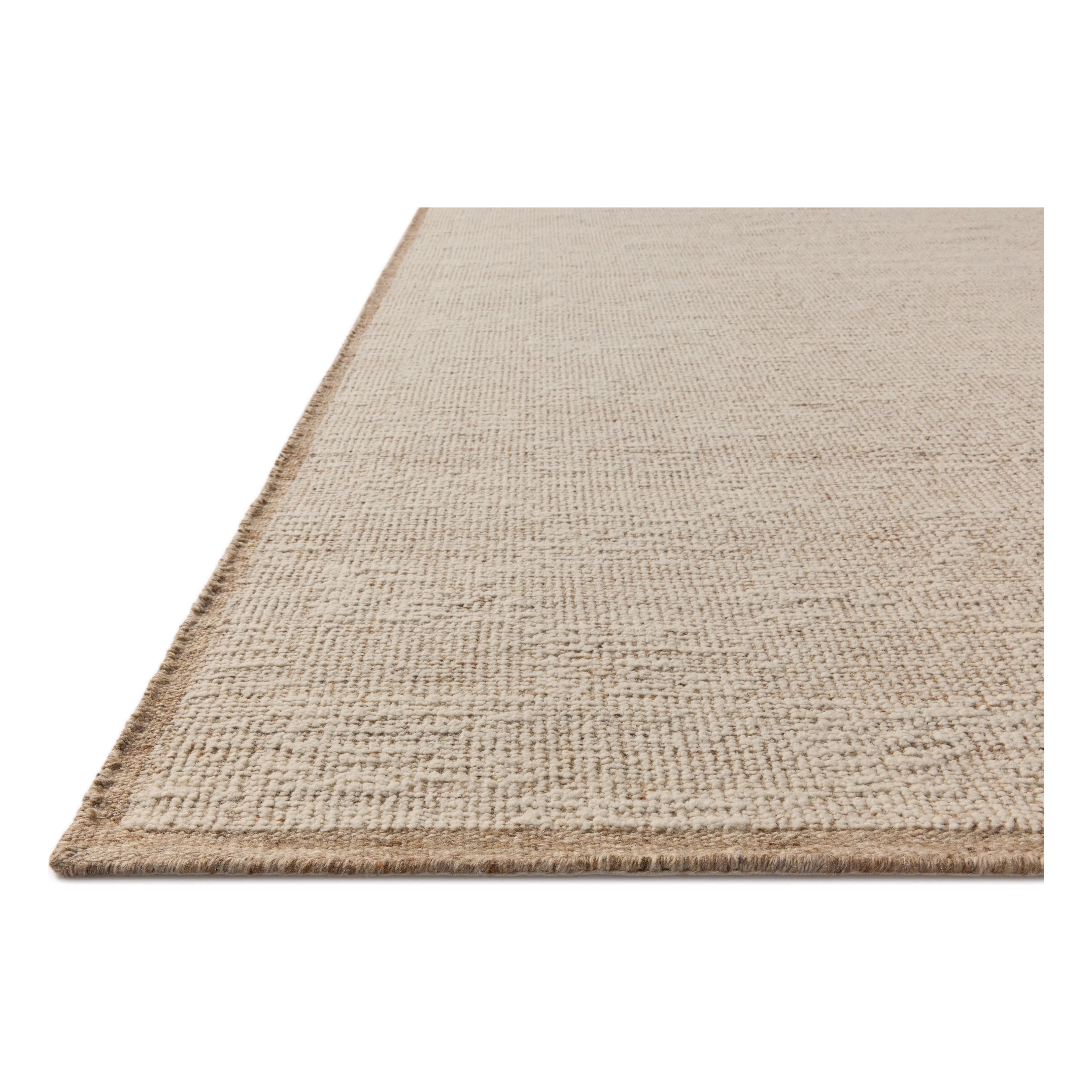 The Dakota Collection by Amber Lewis x Loloi is a flatweave-style area rug with a muted checkerboard pattern framed with a deeper-toned border. The rug is hand-woven of wool and cotton for a durable, natural warmth in living rooms, bedrooms, and more. Amethyst Home provides interior design, new home construction design consulting, vintage area rugs, and lighting in the Austin metro area.
