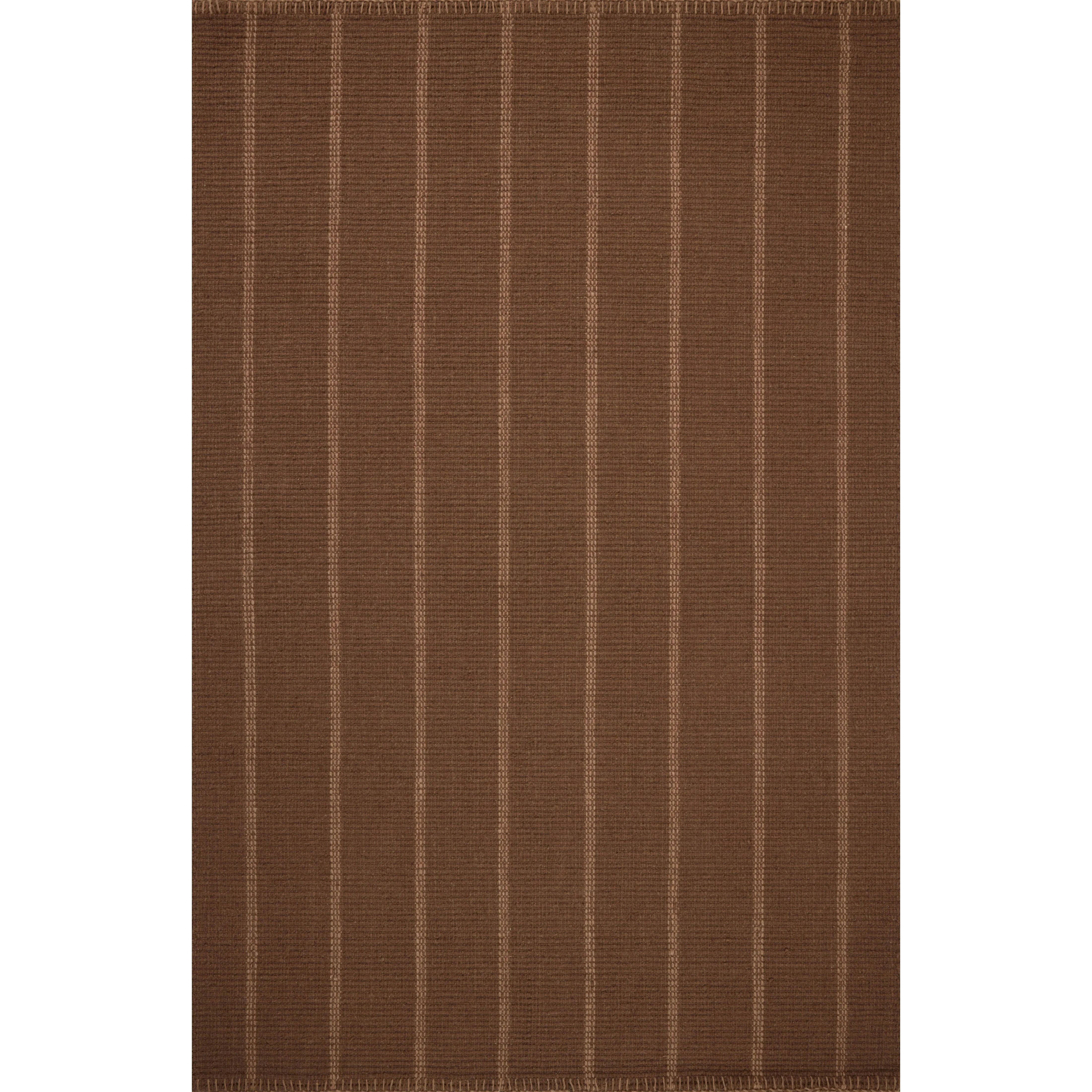 The Harlan Collection by Amber Lewis x Loloi is a classic striped flatweave area rug in the interior designer’s signature warm, earthy tones. The rug has a chunky wool pile with whipstitch borders that add character and natural texture to living rooms, bedrooms, and other well-loved areas of the home. Amethyst Home provides interior design, new home construction design consulting, vintage area rugs, and lighting in the Alpharetta metro area.