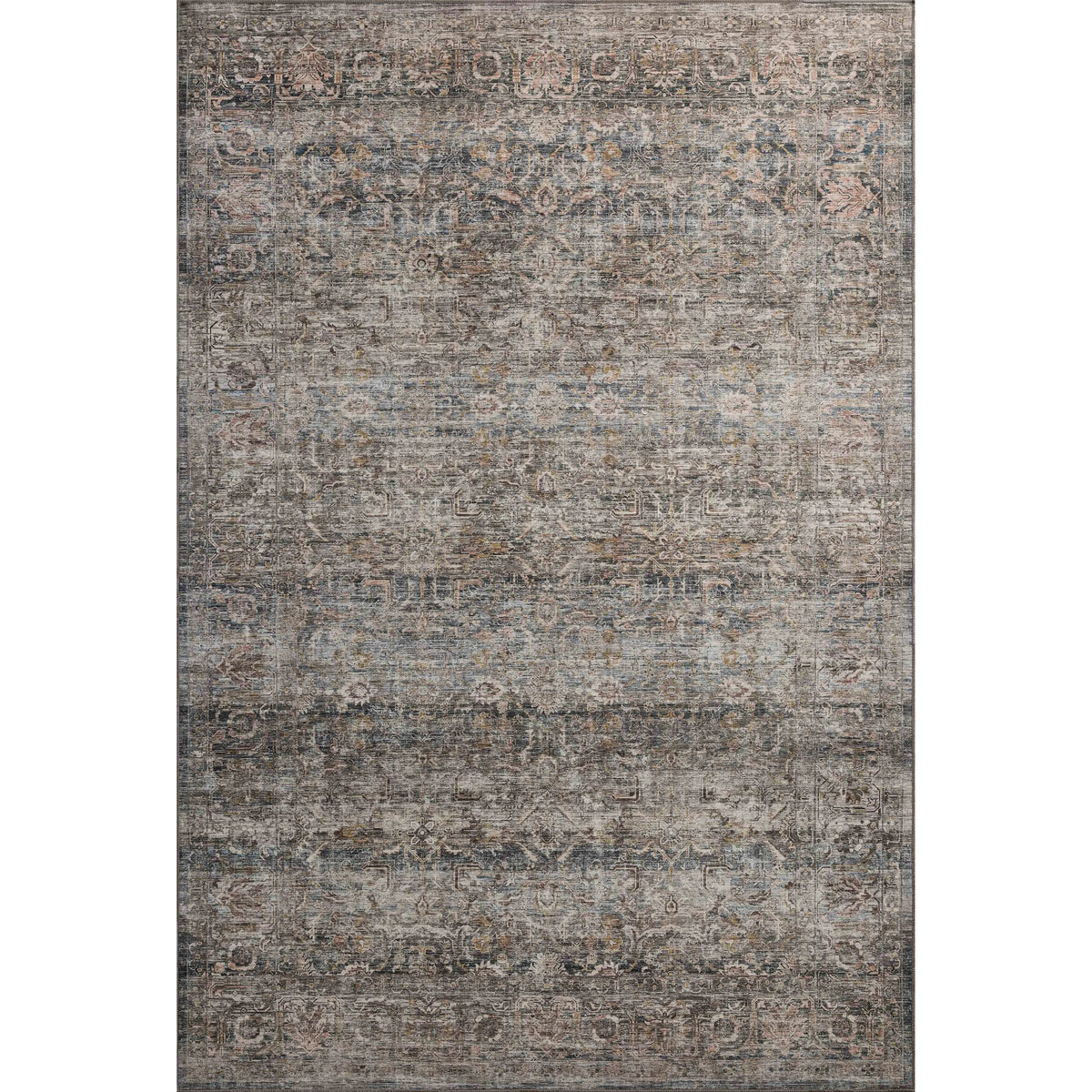Amber Lewis x Loloi Josie Dove / Gold Rug