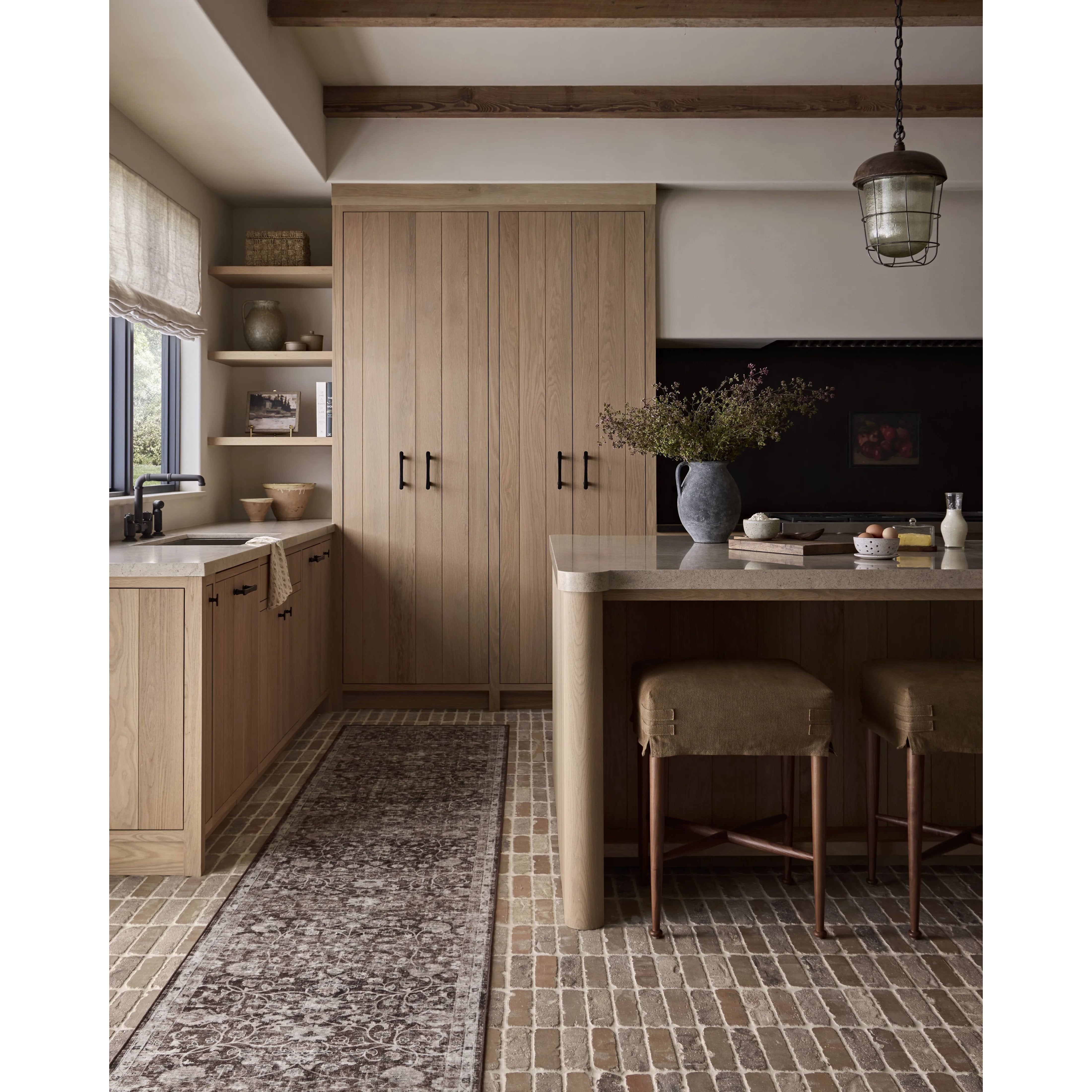 The Josie Collection is a machine-washable area rug with an exceptional design by Amber Lewis x Loloi. The rugs beautiful, vintage-inspired motifs in rich, earthy tones raise the standard for washable rugs. Amethyst Home provides interior design, new home construction design consulting, vintage area rugs, and lighting in the Park City metro area.