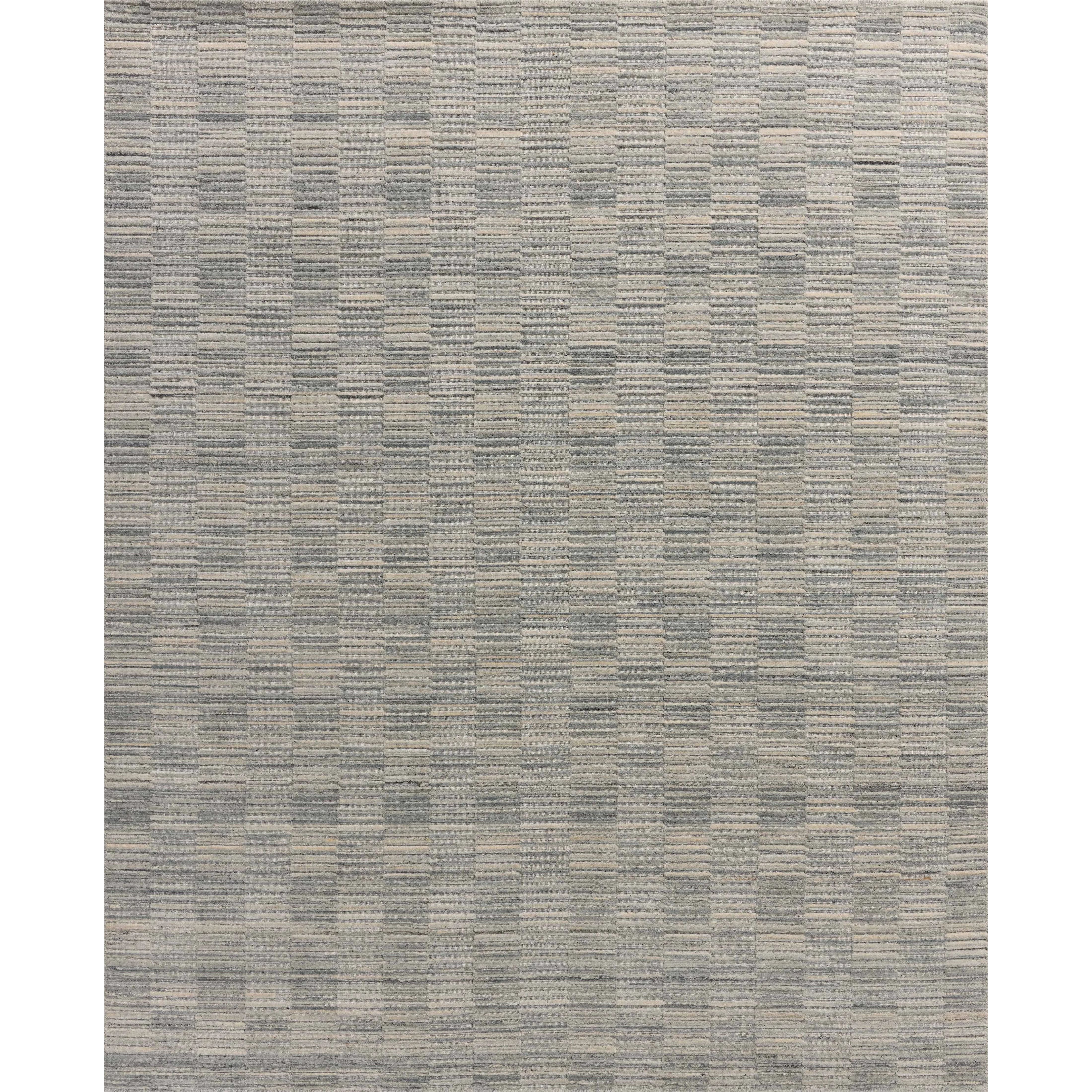 The Marlowe Collection by Amber Lewis x Loloi is a handmade area rug with a coastal-inspired gridded design in natural color palettes. The rugs muted pattern adds understated depth with a durable, thick pile. Amethyst Home provides interior design, new home construction design consulting, vintage area rugs, and lighting in the Charlotte metro area.