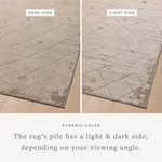 The Monty Collection by Amber Lewis x Loloi is a modern interpretation of richly piled Moroccan rugs in a refreshingly neutral color palette. The rugs abstract designs create a high-low texture in the pile for feet to sink into. Amethyst Home provides interior design, new home construction design consulting, vintage area rugs, and lighting in the Salt Lake City metro area.