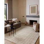 The Monty Collection by Amber Lewis x Loloi is a modern interpretation of richly piled Moroccan rugs in a refreshingly neutral color palette. The rugs abstract designs create a high-low texture in the pile for feet to sink into. Amethyst Home provides interior design, new home construction design consulting, vintage area rugs, and lighting in the Houston metro area.
