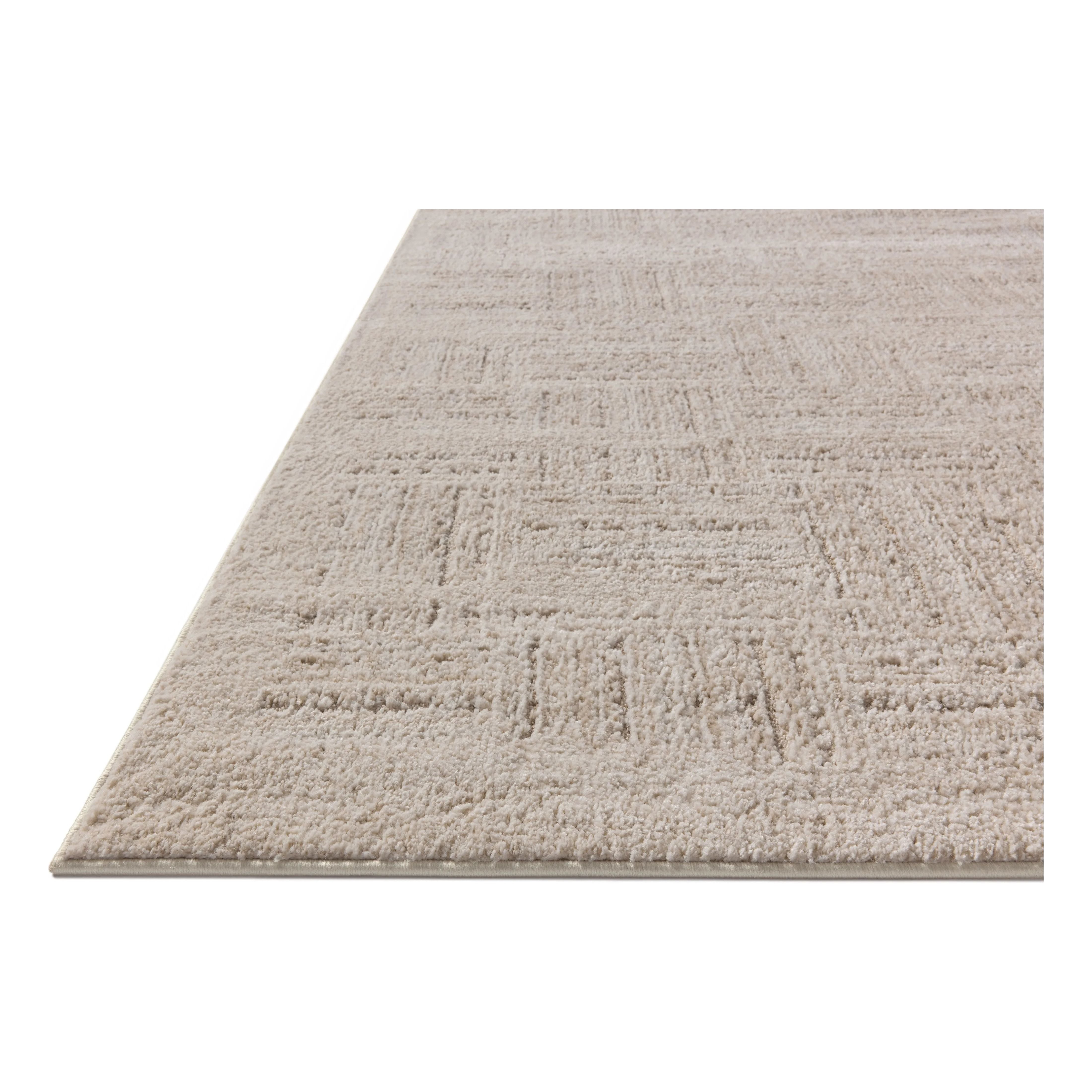 The Monty Collection by Amber Lewis x Loloi is a modern interpretation of richly piled Moroccan rugs in a refreshingly neutral color palette. The rugs abstract designs create a high-low texture in the pile for feet to sink into. Amethyst Home provides interior design, new home construction design consulting, vintage area rugs, and lighting in the Los Angeles metro area.
