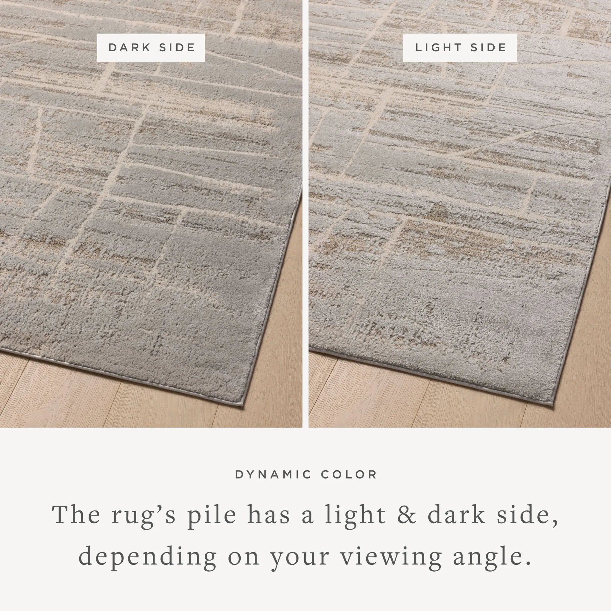 Featuring Amber Lewis x Loloi Monty Natural / Mist Rug by Loloi at Amethyst Home. The Monty Collection by Amber Lewis x Loloi is a modern interpretation of richly piled Moroccan rugs in a refreshingly neutral color palette. The rugs abstract designs create a high-low texture in the pile for feet to sink into. This collection is power-loomed of easy-to-clean p. Amethyst Home provides interior design, new home construction design consulting, vintage area rugs, and lighting in the Houston metro area.